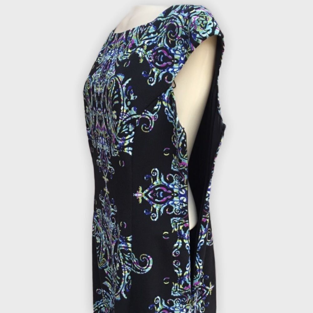 Stitch Fix Wisp Damask Colorblock Bodycon Dress - image 6